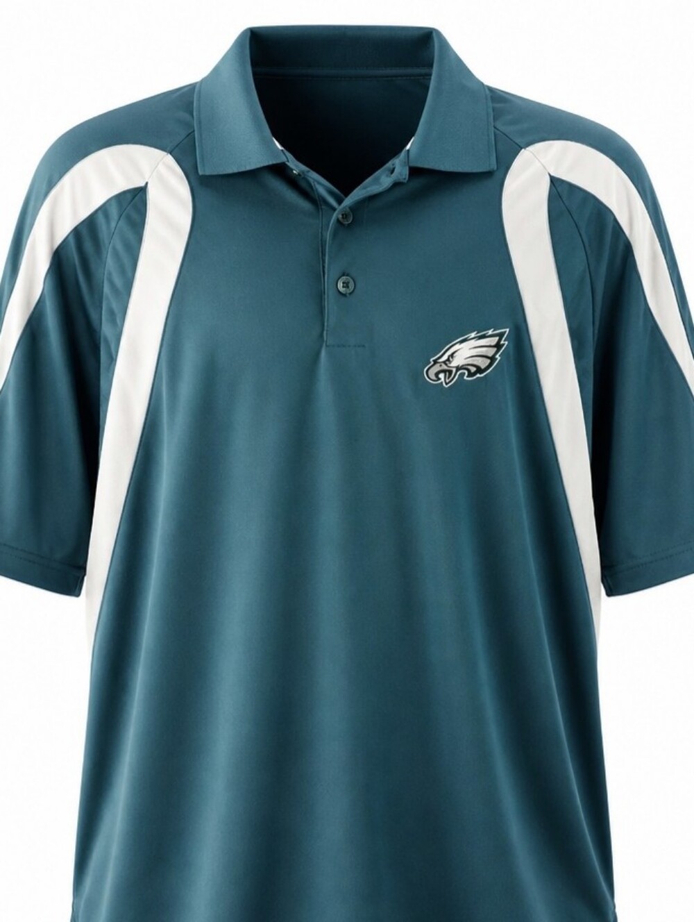 Philadelphia Eagles Men's Antigua Green Polo Size Med NFL Embroidered Team Logo